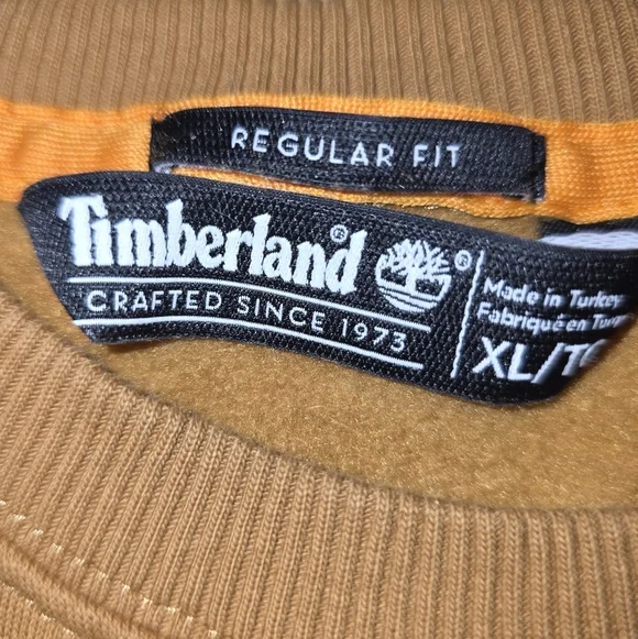 Timberland Rust Colored Unisex Sweatshirt XL (SW1) - Picture 7 of 10